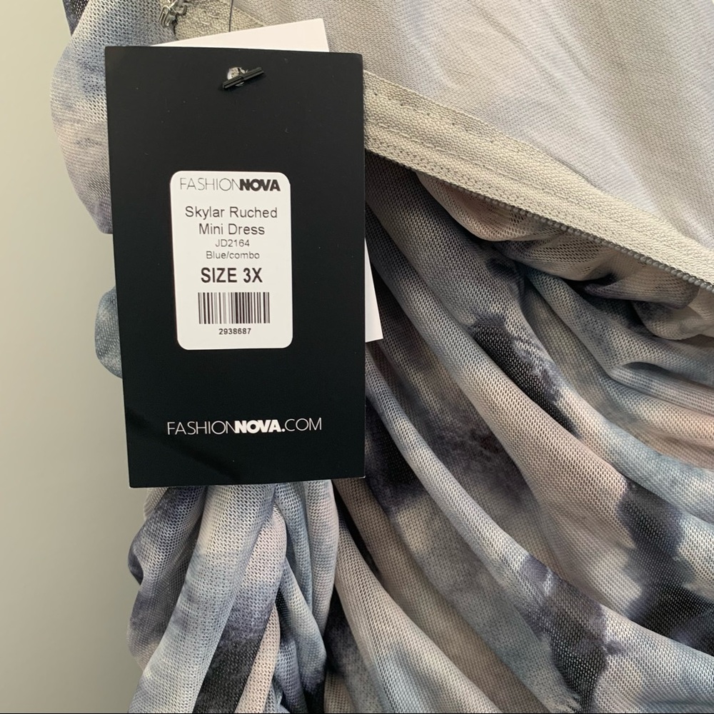 Skylar Ruched Mini Dress - Picture 11 of 14